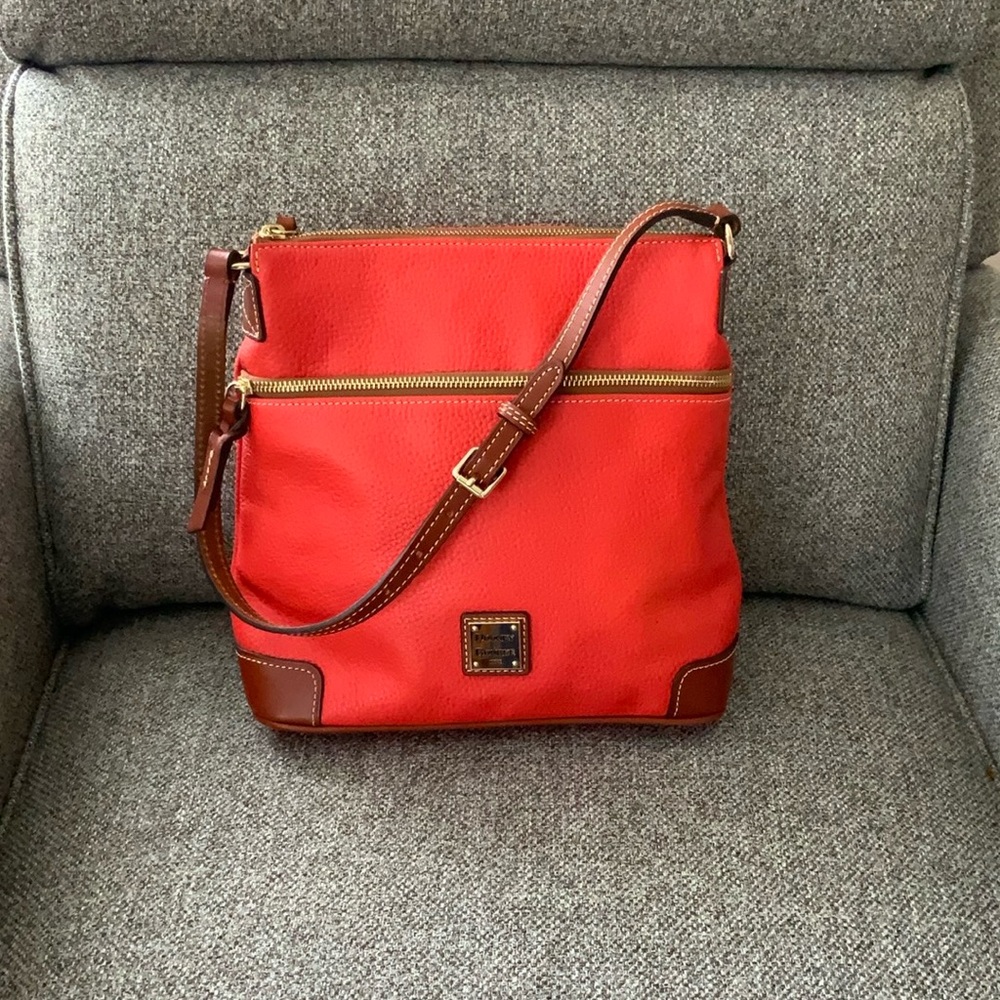 Orange Leather Dooney